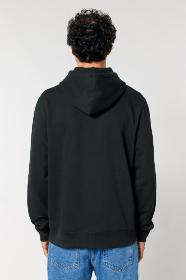 aesthetika Hoodie - TINY FOX schwarz Rückseite