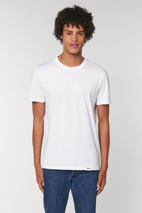 AESTHETIKA T-SHIRT LA REBELLE white red black front men