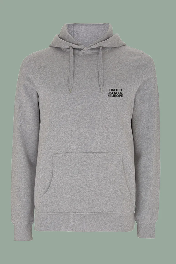 Hoodie – UNITED STATES OF EUROPE grau/schwarz