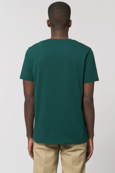 ästhetika T-Shirt – BASIC glasiertes grün Rückseite