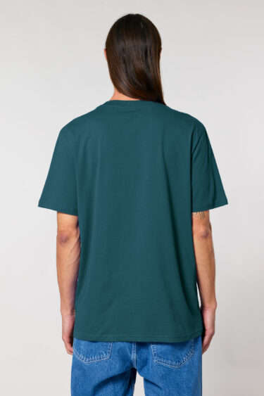 ästhetika T-Shirt – BASIC nachtblau Rückseite