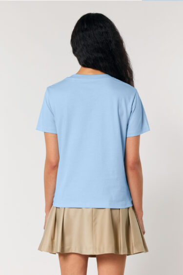ästhetika Frauen T-Shirt - LA FORCE FÉMININE MINI blue soul/black back