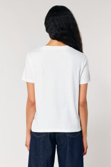 ästhetika Frauen T-Shirt - BASIC white Rückseite