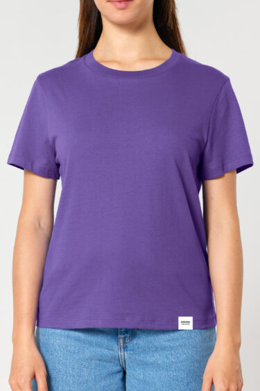 ästhetika T-Shirt-W - BASIC lila Vorderseite