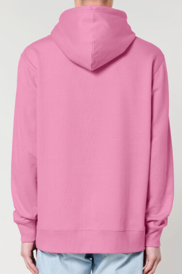 ästhetika Hoodie - FUCK AFD pink/blau Rückseite