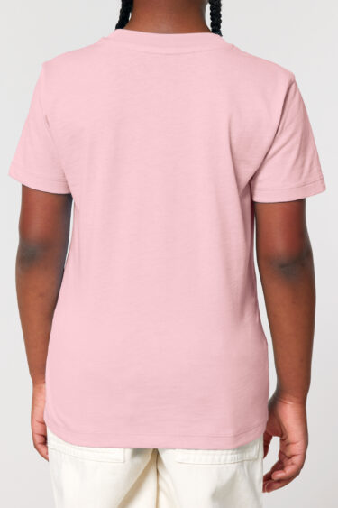 ästhetika Kinder T-Shirt - BASIC rosa Rückseite