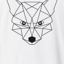 ästhetika T-Shirt - DER KLEINE FUCHS weiß/schwarz Motiv