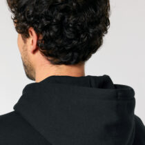 ästhetika Hoodie – SUPER SMASH BORDERS black/white/red Detail