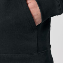 ästhetika Hoodie – SUPER SMASH BORDERS black/white/red Detail