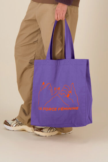 ästhetika Shopper – LA FORCE FÉMININE lila/orange