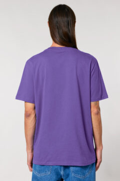 ästhetika T-Shirt – BASIC lila Rückseite