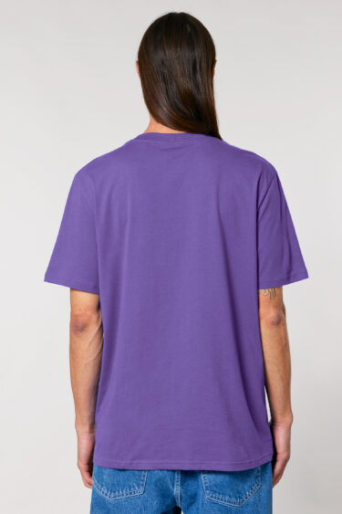 ästhetika T-Shirt – BASIC lila Rückseite