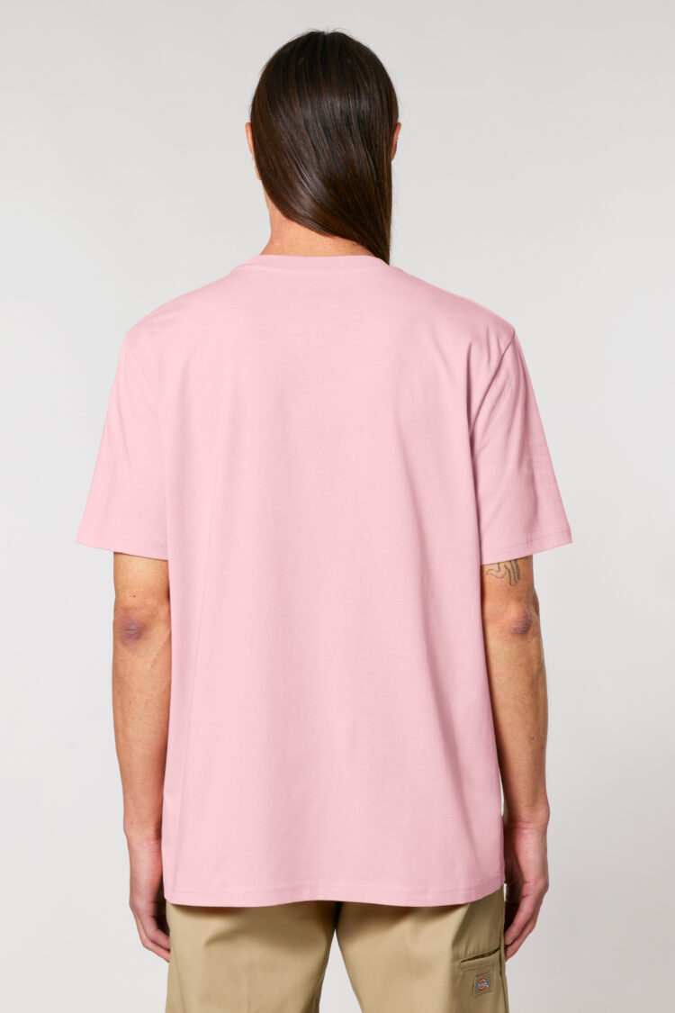 ästhetika T-Shirt – BASIC rosa Rückseite