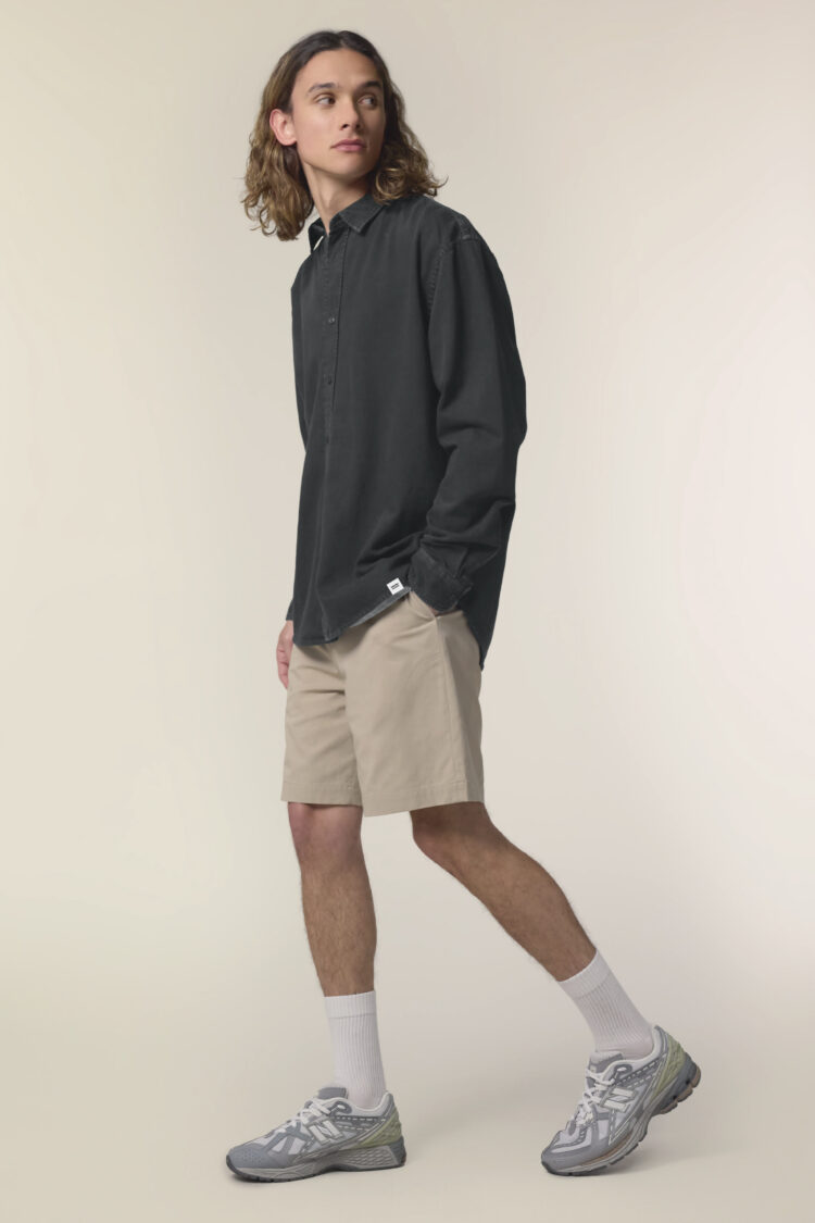 ästhetika Hemd – BASIC schwarz Übersicht