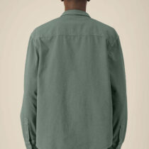 ästhetika Hemd – BASIC buchtgrün Rückseite