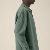 ästhetika Hemd – BASIC buchtgrün Rechts