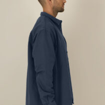ästhetika Hemd – BASIC marineblau Rechts
