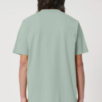 ästhetika T-Shirt Solid – BASIC aloe Rückseite