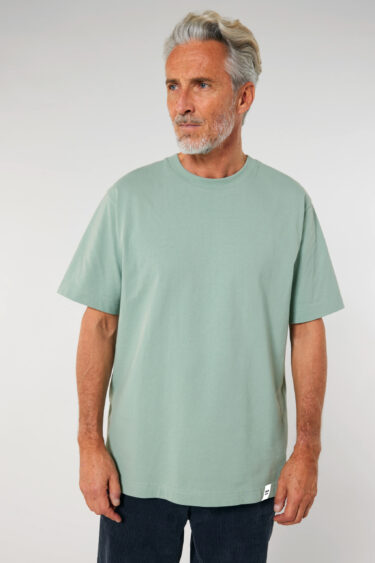 ästhetika T-Shirt Solid – BASIC aloe Front