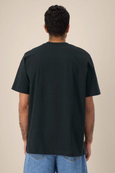 ästhetika T-Shirt Solid – BASIC schwarz Rückseite