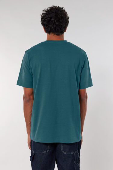 ästhetika T-Shirt Solid – BASIC nachtblau Rückseite