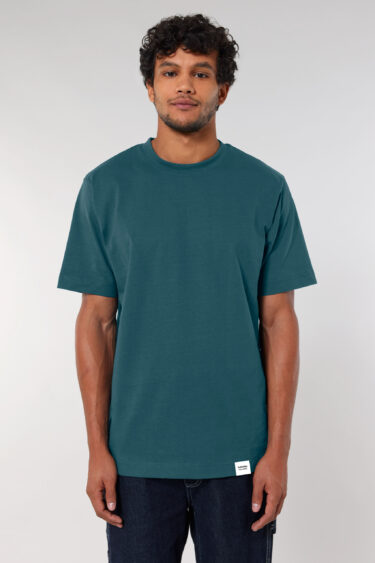 ästhetika T-Shirt Solid – BASIC nachtblau Vorderseite