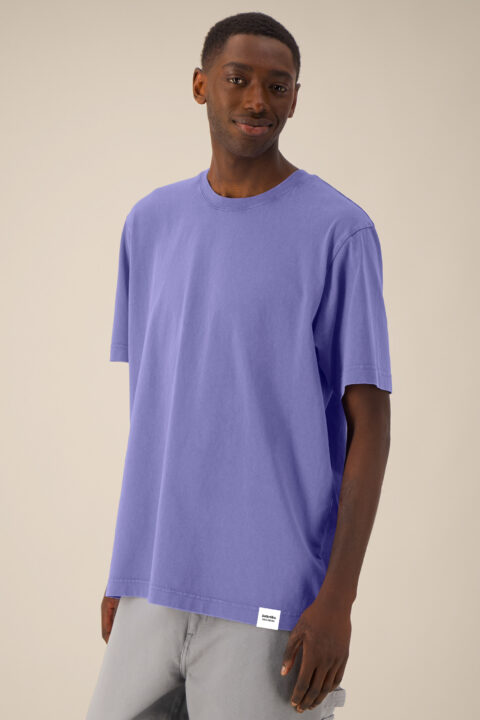 ästhetika T-Shir Solid – BASIC vintage lila Vorderseite
