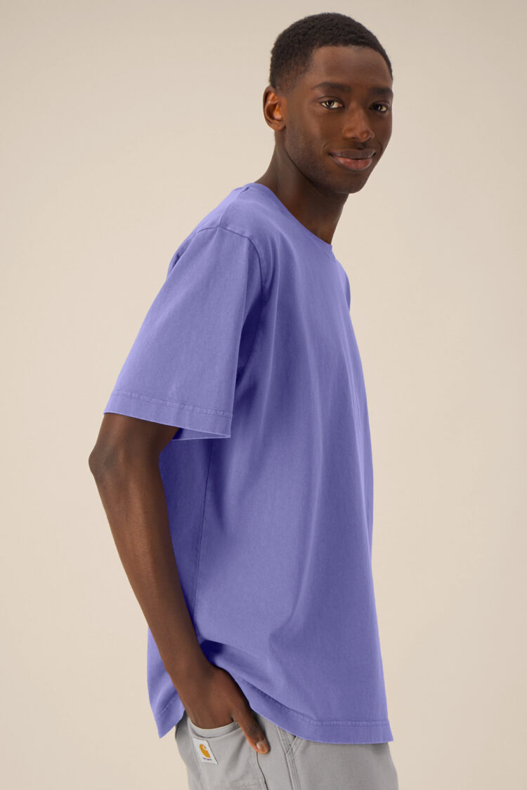 ästhetika T-Shir Solid – BASIC vintage lila Seite