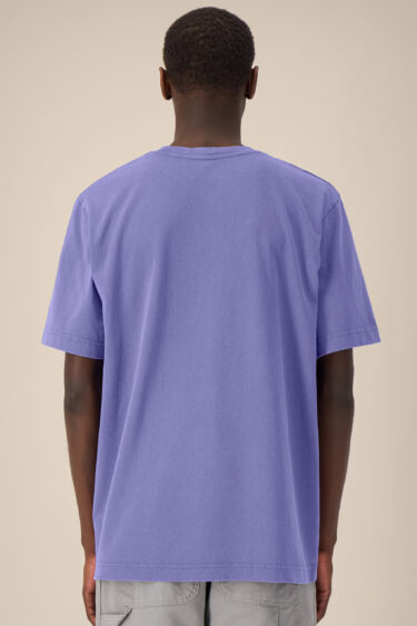 ästhetika T-Shir Solid – BASIC vintage lila Rückseite