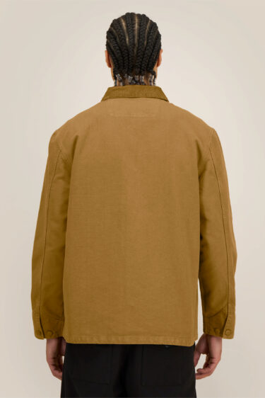 ästhetika Arbeitsjacke - BASIC vintage braun Rückseite
