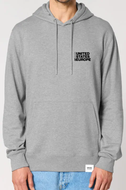 ästhetika Hoodie - UNITED STATES OF EUROPE grau/schwarz Vorderseite