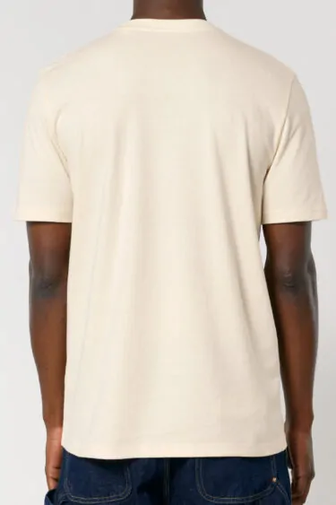 ästhetika T Shirt - BASIC natur Rückseite