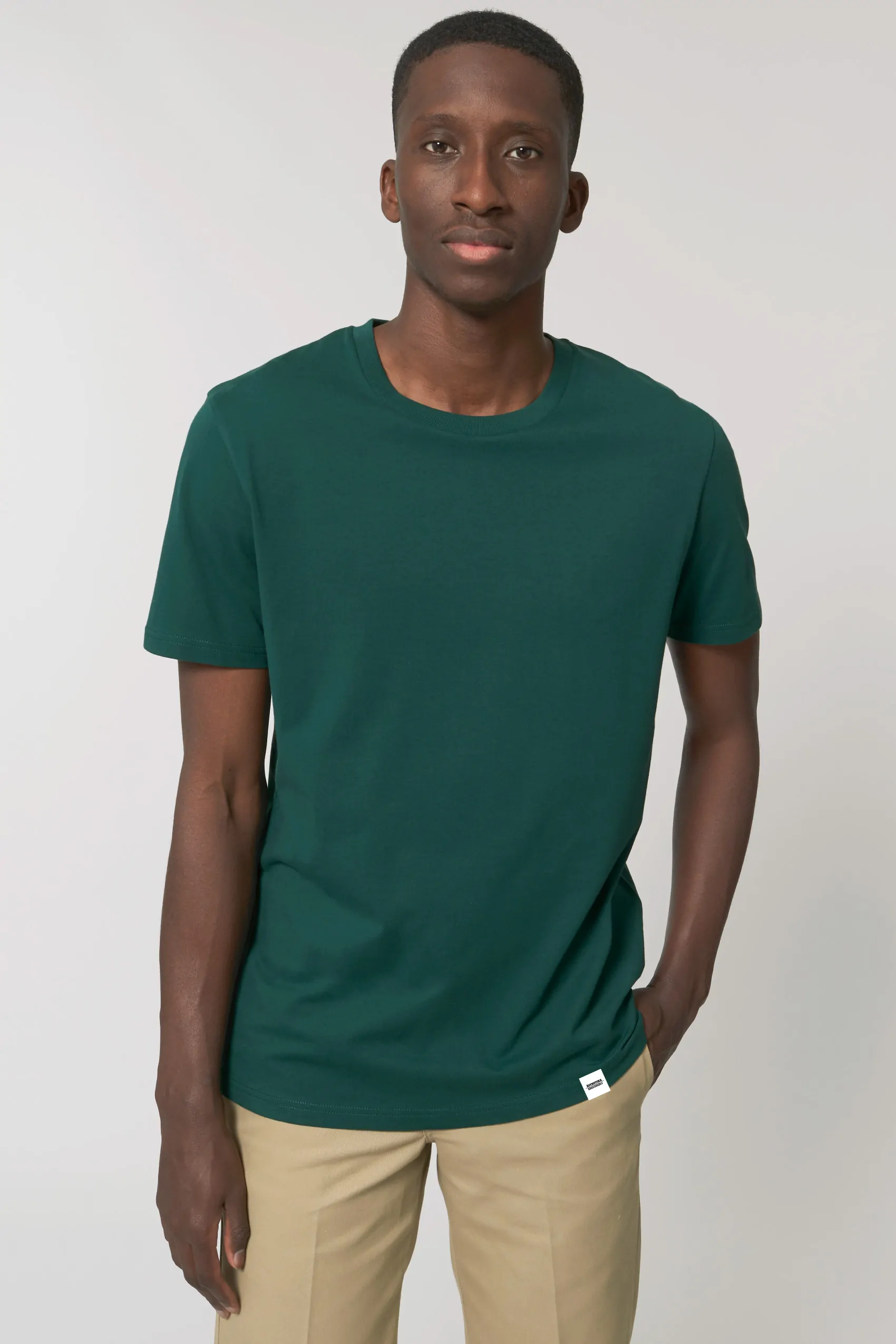 ästhetika T-Shirt – BASIC glazed green front