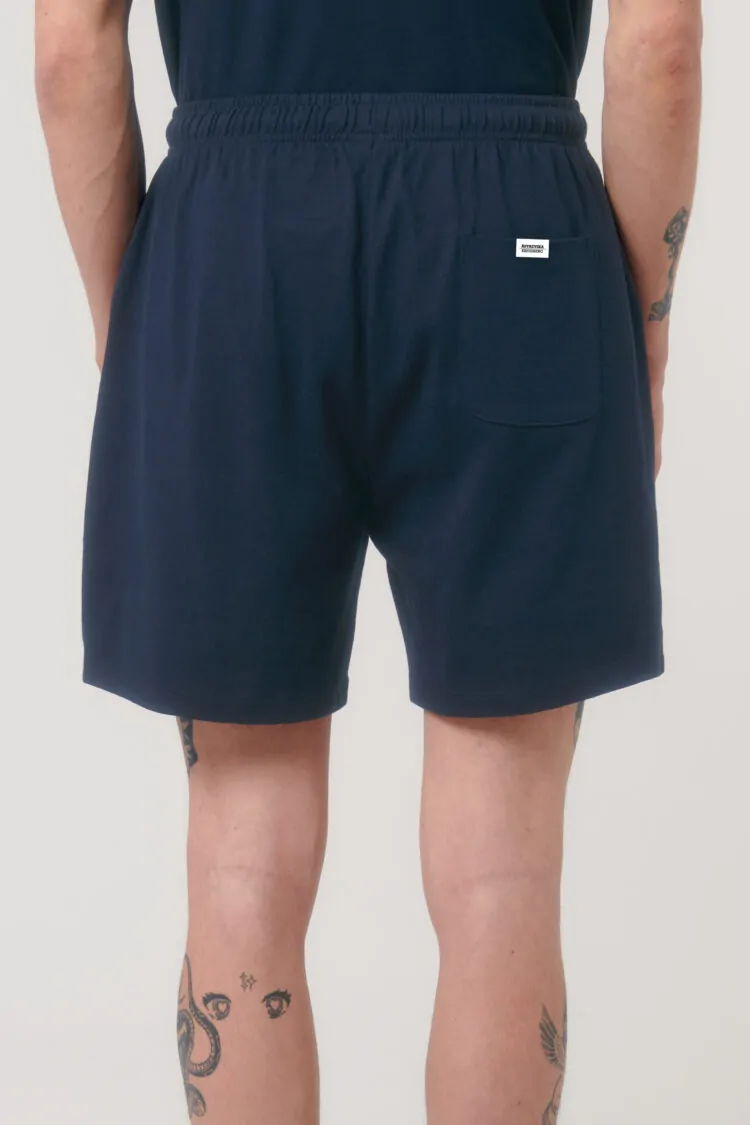 ästhetika Short – BASIC marieneblau Rückseite