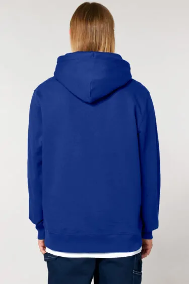 ästhetika Hoodie - BASIC worker blue Back