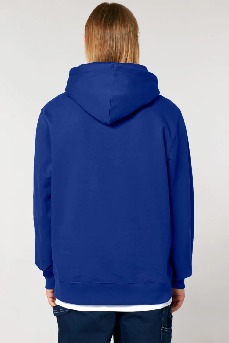 ästhetika Hoodie - BASIC marine blau Rückseite