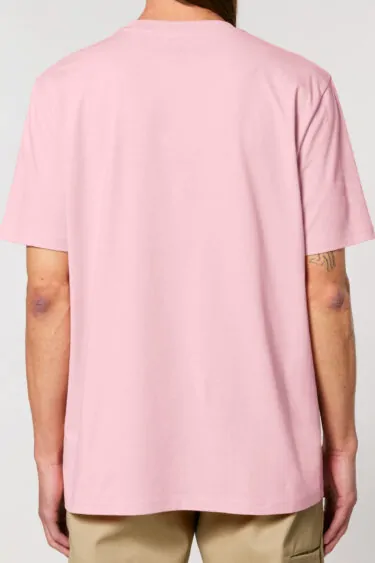 ästhetika T-Shirt - KOTTI PARADISE rose/green Back