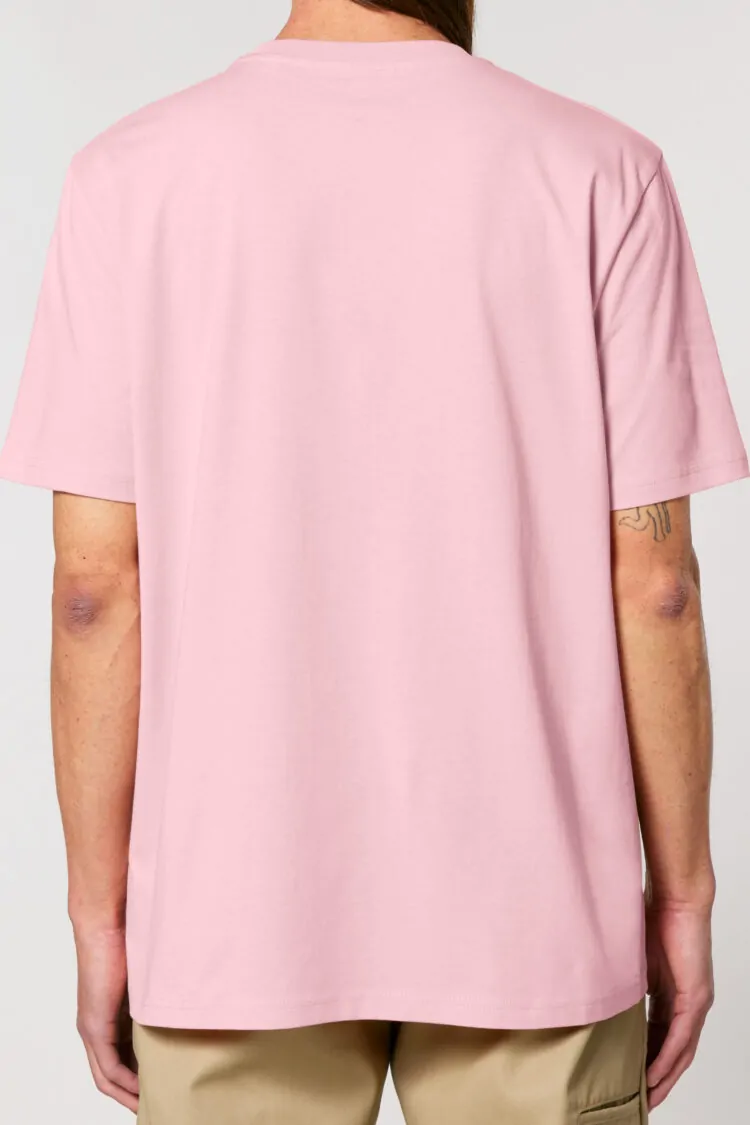 ästhetika T-Shirt - KOTTI PARADISE rose/green Back