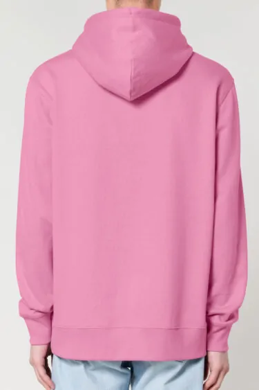 ästhetika Hoodie - FUCK AFD pink/blau Rückseite