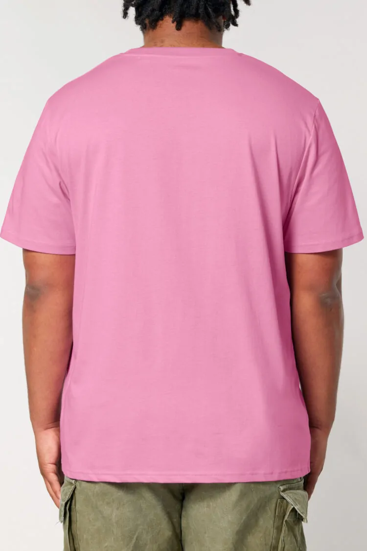aesthetika_T-Shirt_FUCK_AFD_bubble_pink_blue_back_men ästhetika T-Shirt - FUCK AFD pink/blue Rückseite Mann