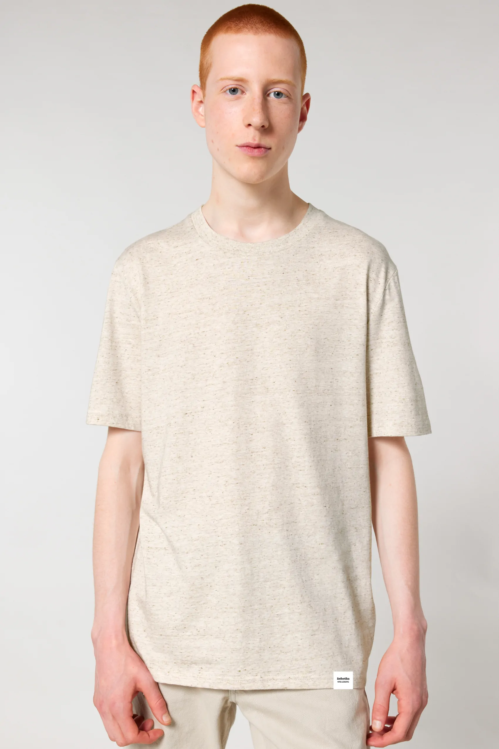 ästhetika T-Shirt – BASIC eco heather Front