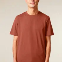 ästhetika T-Shirt - BASIC erdrot Vorderseite