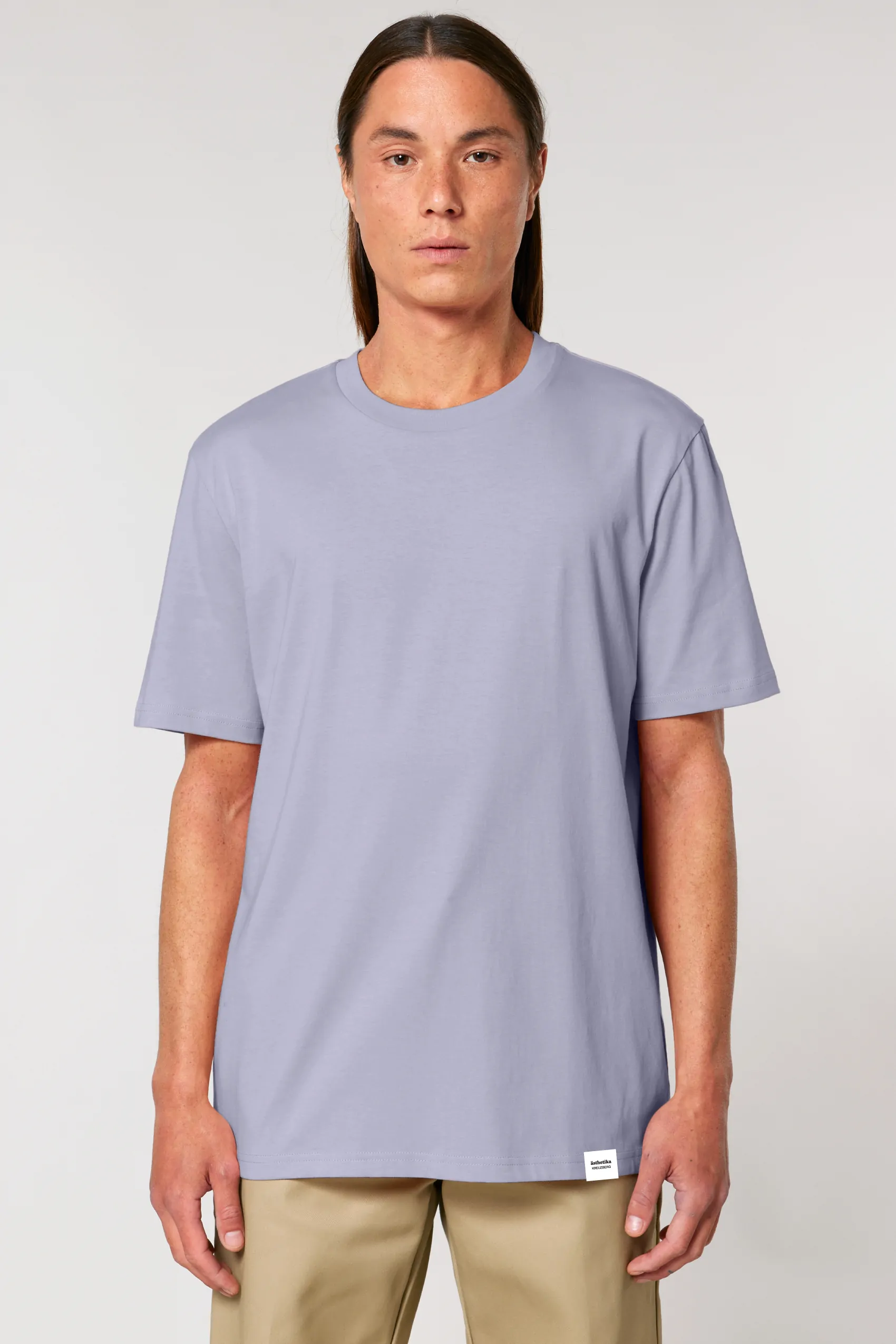 ästhetika T-Shirt – BASIC lavender Front man