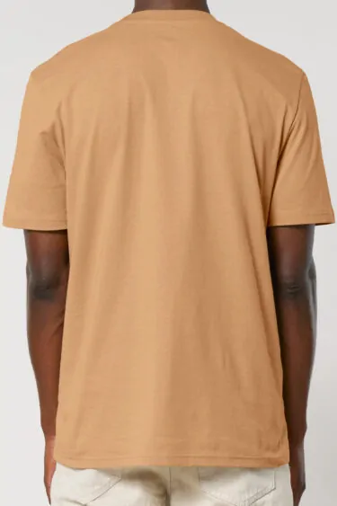 ästhetika T-Shirt - KOTTI PARADISE latte/black Back