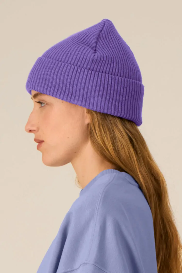 ästhetika Fisherman Beanie - BASIC purple Side