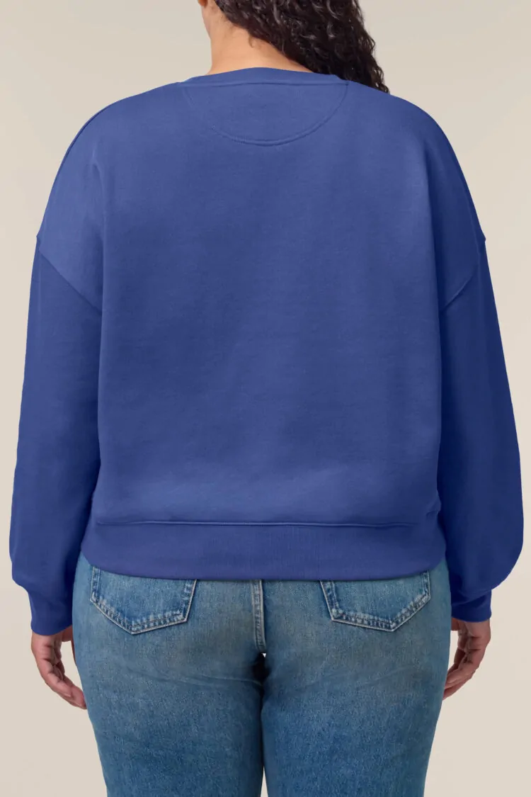 ästhetika Frauen Sweatshirt – LA FORCE FÉMININE mini morgendämmerung/orange Rückseite