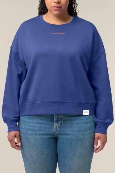 ästhetika Frauen Sweatshirt – LA FORCE FÉMININE mini morgendämmerung/orange Vorderseite