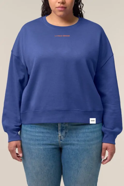ästhetika Frauen Sweatshirt – LA FORCE FÉMININE mini morgendämmerung/orange Vorderseite