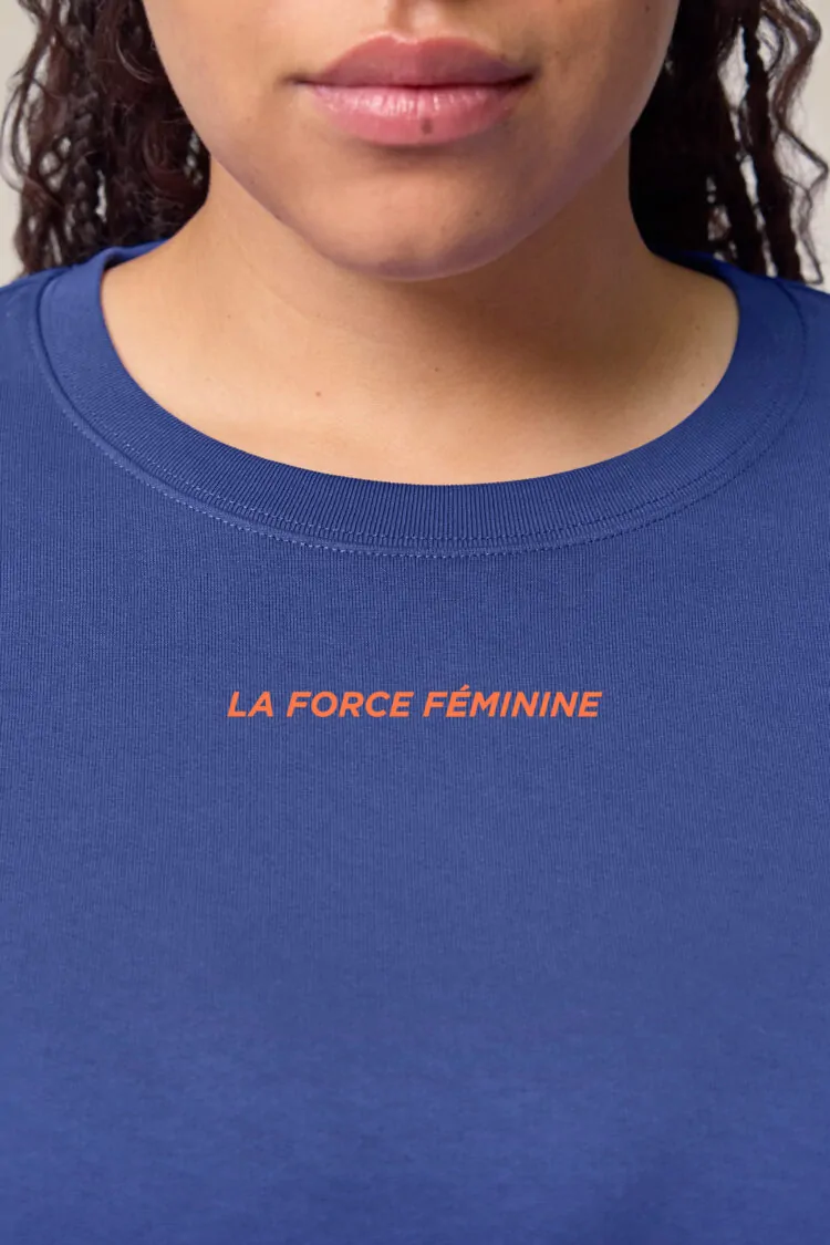 ästhetika Frauen Sweatshirt – LA FORCE FÉMININE mini morgendämmerung/orange Motiv