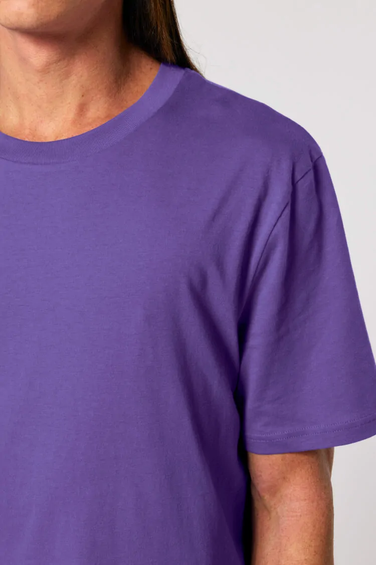 ästhetika T-Shirt – BASIC lila Detail